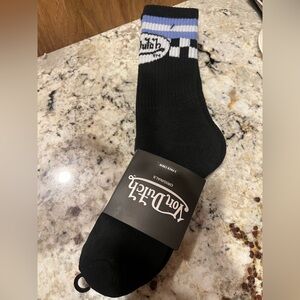 Von Dutch Black and White Casual Socks